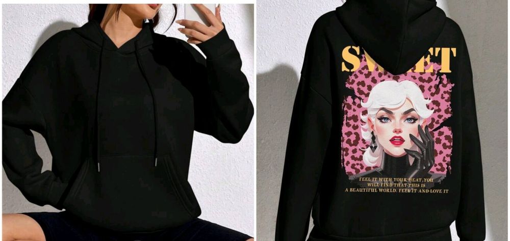 Camisolas com capuz - M (Novas)