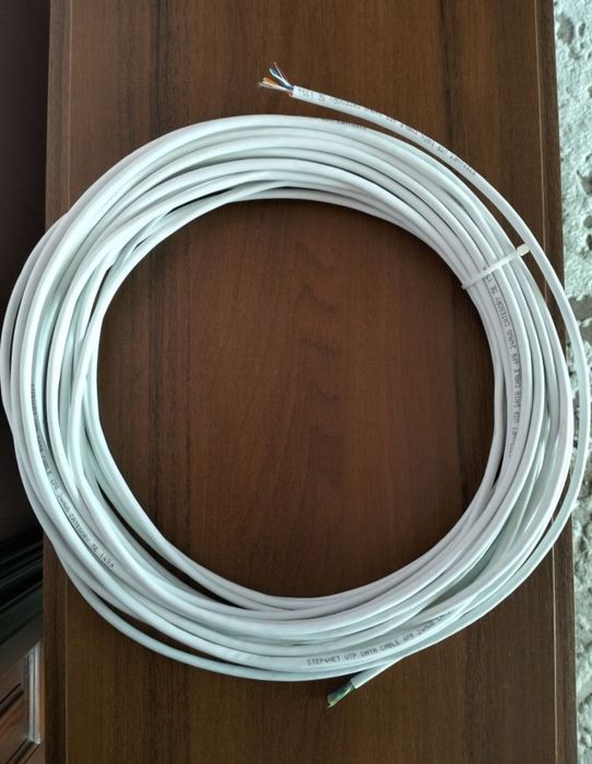 Кабель STEP4NET UTP Category 5е  / кабель коаксіальний RG 6 мідь