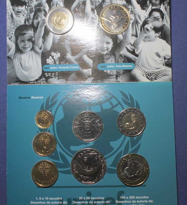 Série Anual de Moedas UNICEF 1999 - BNC