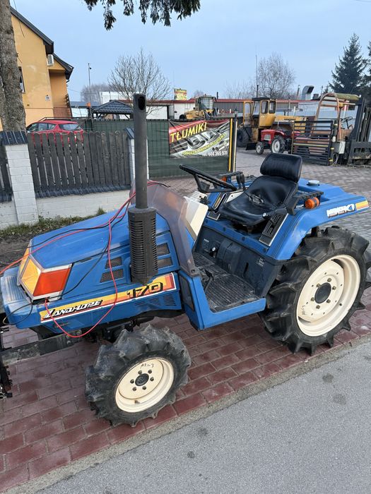 Traktorek japoński iseki landhope 170 4x4 plug do śniegu