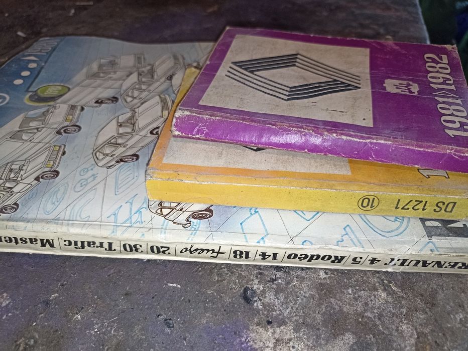 Renault 4 5 książki alpina katalogi