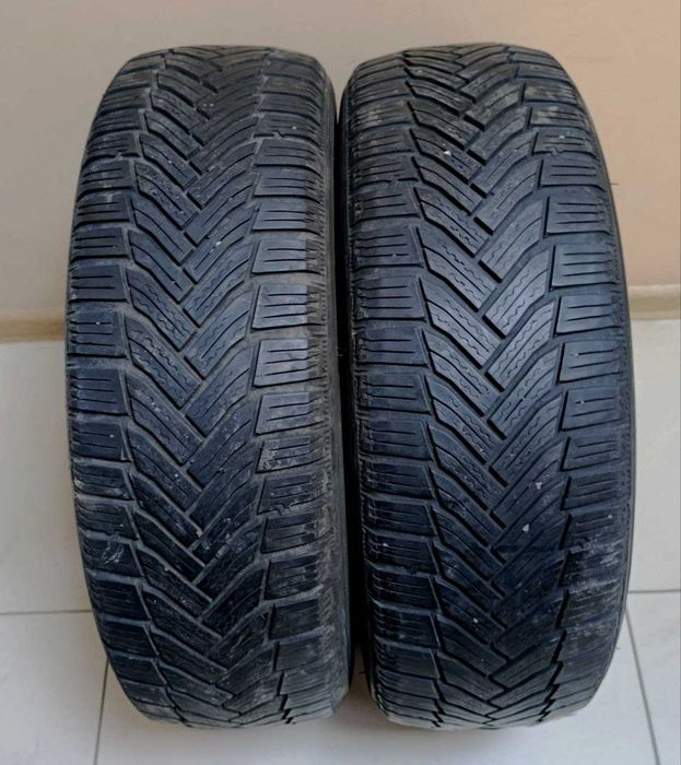 Пара шин б/у 195/65R15 91T Michelin Alpin 6