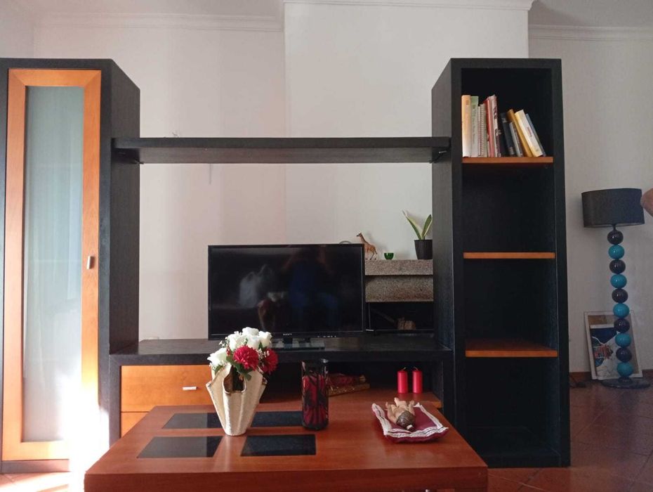 Móvel  de sala mais mesa de centro