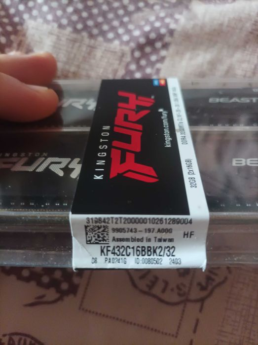 Kingston fury ddr4 32 gb (2*16)