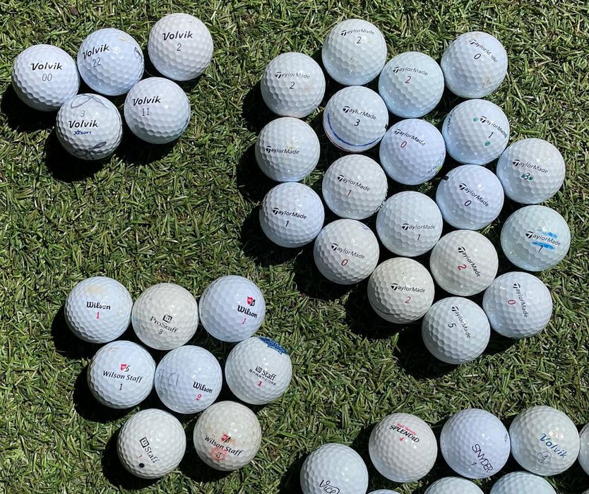 Bolas de Golf, 349 bolas de marcas conceituadas em optimo estado