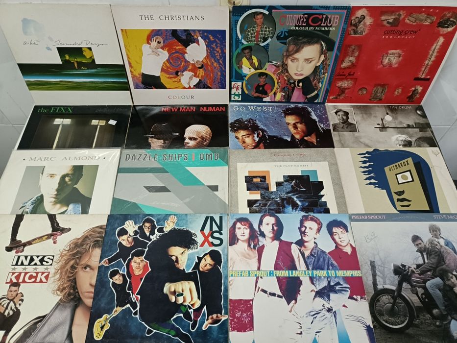 Anos 80: NEW WAVE, SYNTH POP, Neo Romantic, ELECTRO POP outros {vinis}