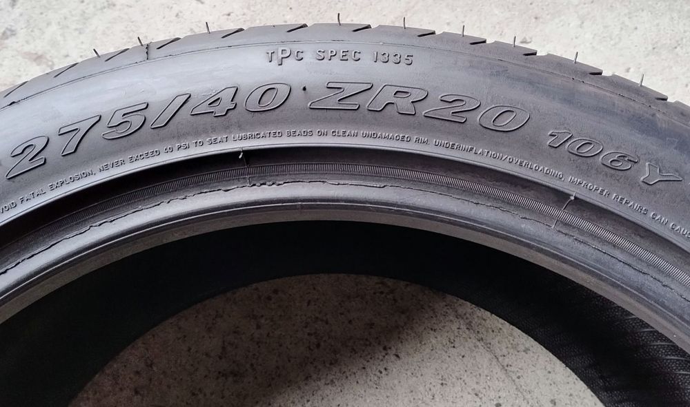 Шини літні R20 275/40 Pirelli PZero
