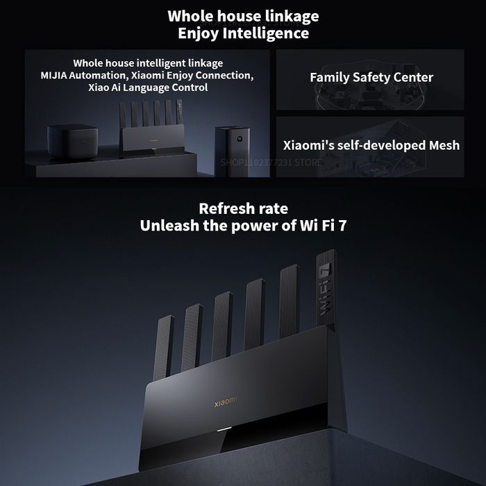 Новый мощный роутер Хiomi ВЕ6500