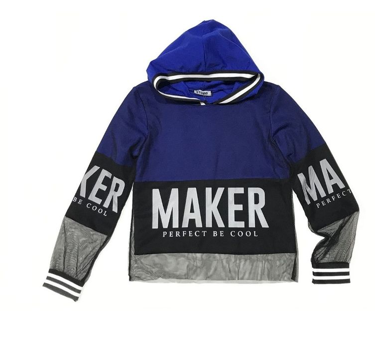 Новый стильный двухслойный свитшот, кофта, реглан для подростка 158 рр