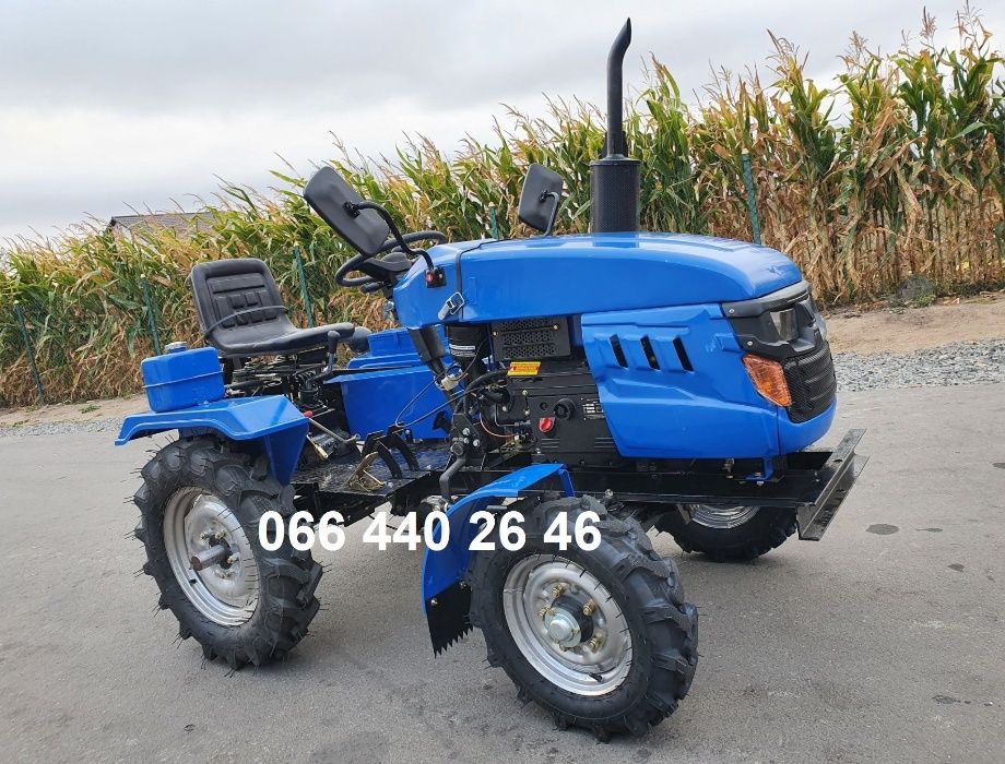 Мототрактор Булат Т160 +фреза, плуг 2к+генератор. Трактор, мінітрактор