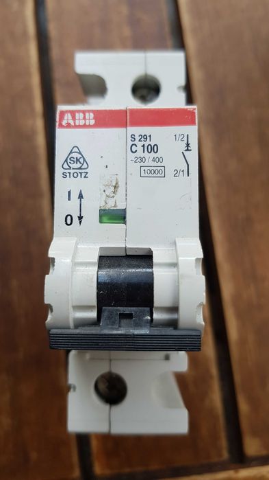 АВВ S291 -100A автомат DC /AC струму.