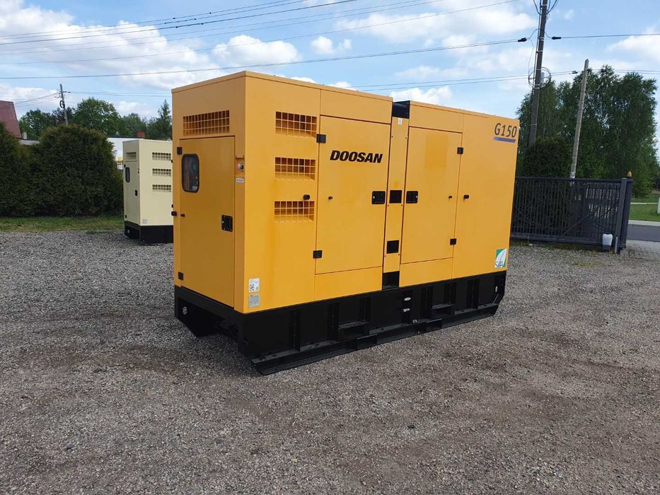Agregat Prądotwórczy DOOSAN 150 kva JOHN DEREE