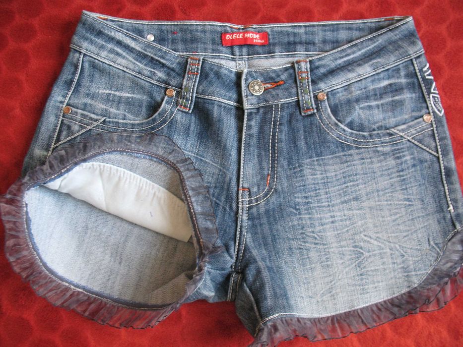 Szorty - spodenki Jeans - 38 M - biodra 96+ cm Olele Mode