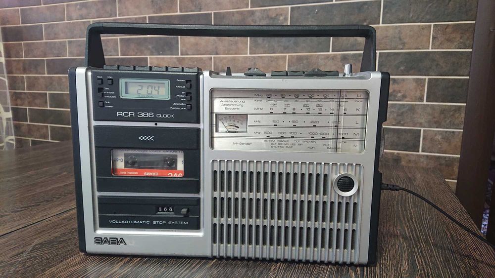 SABA RCR 386 Clock 1979-1980 р.
