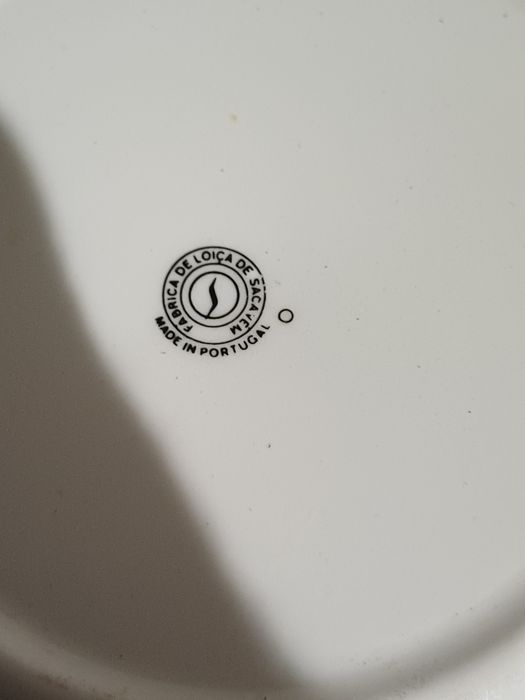 Peças de Louça da Fábrica Real  de Sacavém