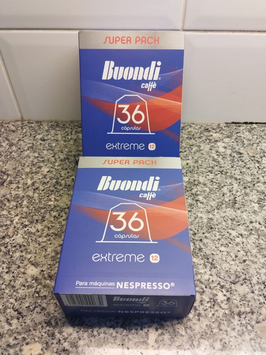 Cápsulas Buondi café