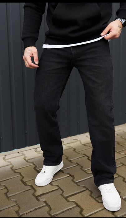 Джинсы staff 035 black
