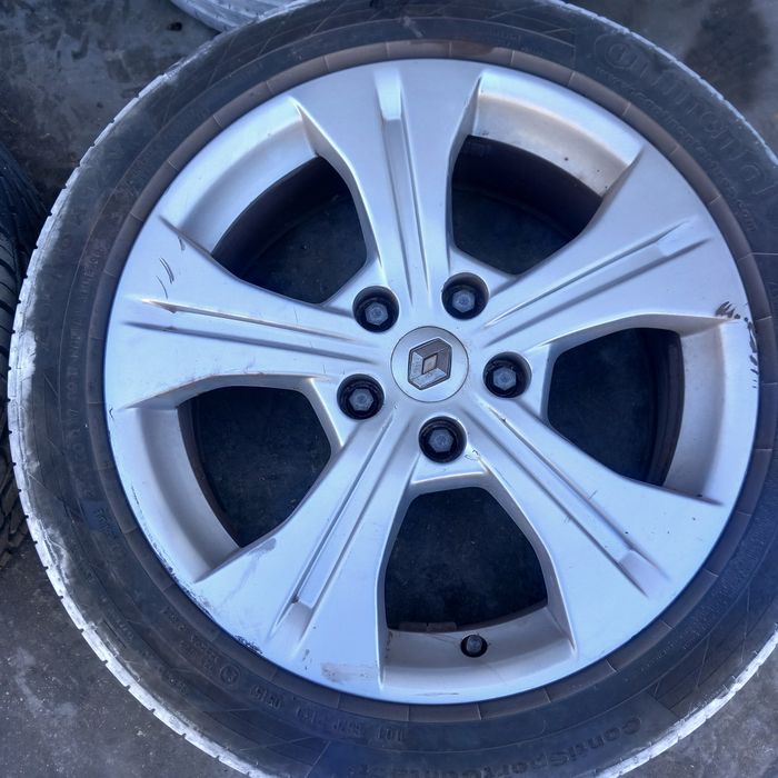 Jantes 17 renault megane 3 coupe com pneus bons 205 50 17