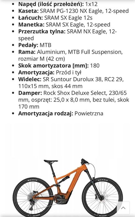 Focus Sam2 6.7 Rozmiar Ramy M, niecałe 300km