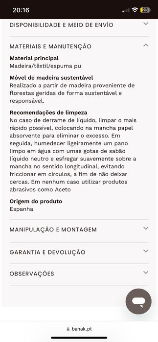 Cadeirão de cordeiro/bouclé Banak