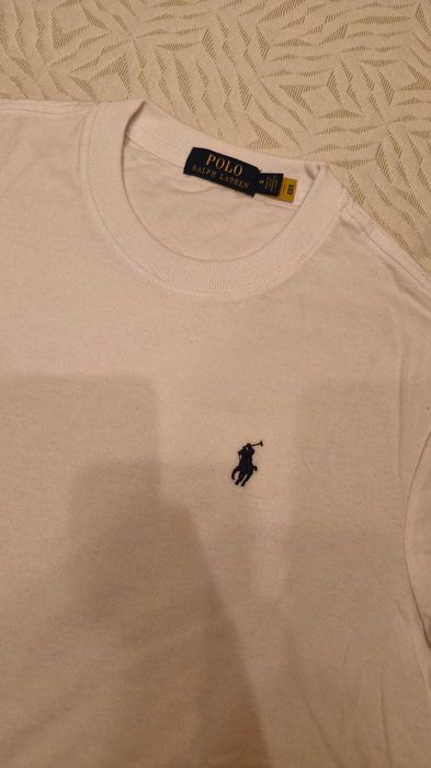 T-shirt branca Polo Ralph Lauren