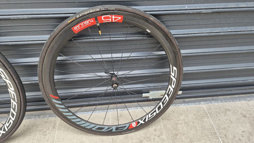 Rodas carbono Speedsix 45 tubular