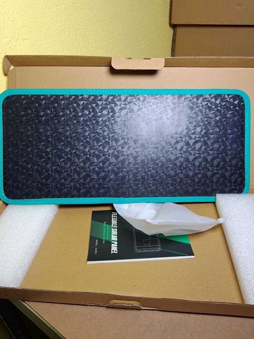 Painel Solar Portátil Flexível Kroak 20W USB (NOVO)