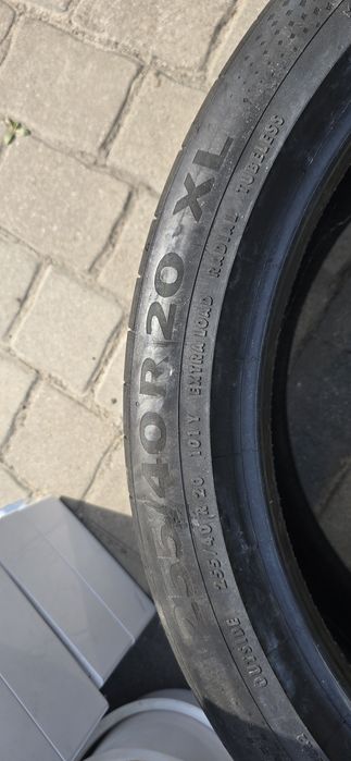 4 opony continental  255/40 r20 xl