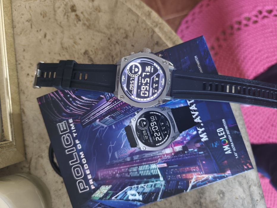 Smartwatch Police como novo