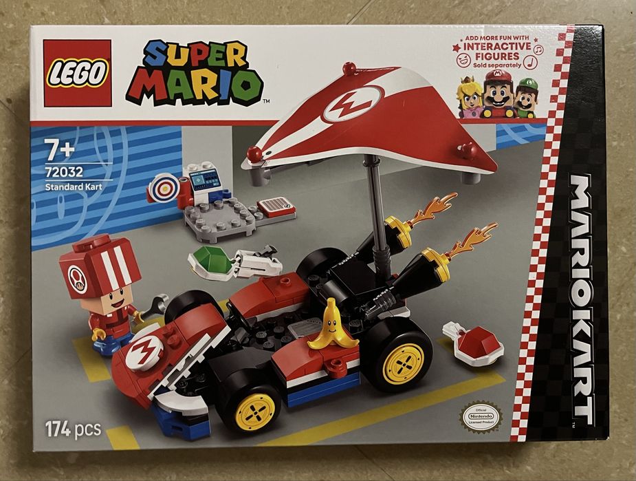 Lego 72032 Mario kart novo e selado