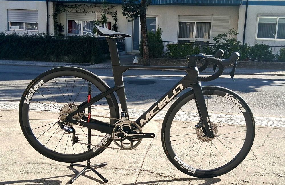 Bicicleta disco ultegra carbono