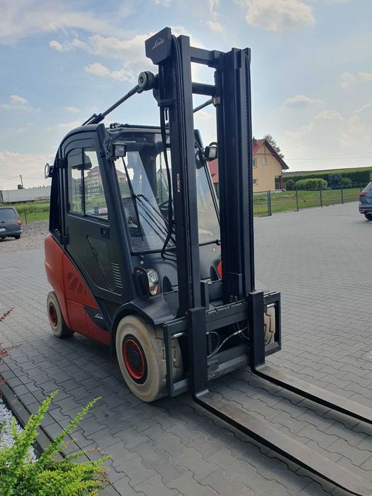 Wózek widłowy LINDE H35T-02 2019r/04 Kabina H30 H40 L Drogowe