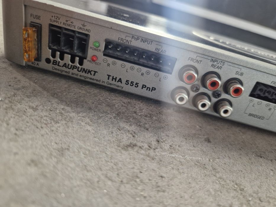 Wzmacniacz samochodowy Blaupunkt THA 555 PnP 1x500W+4x140W