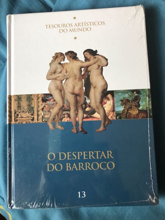 Seis livros da coleção Tesouros Artísticos do Mundo
