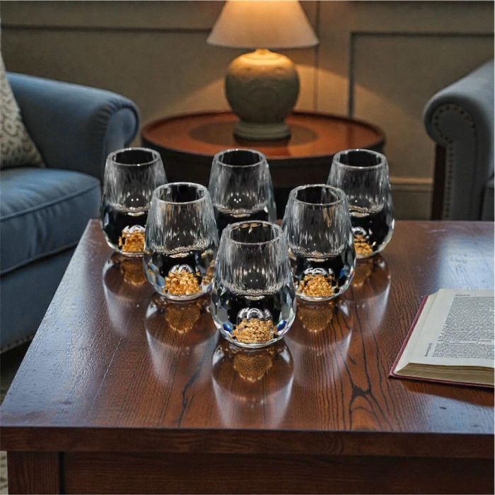 Kieliszki kryształowe NOWE do wysokoprocentowych trunków