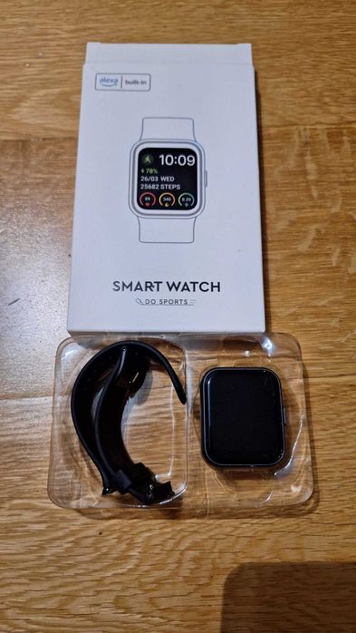 Smartwatch NOVO com Alexa e Monitorização de parâmetros de saúde