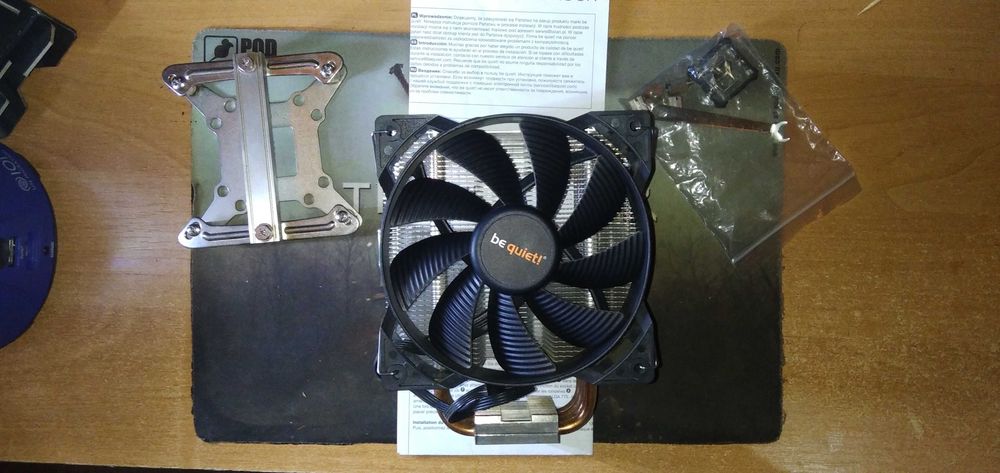 be quiet! Pure Rock (BK009) башенный кулер для процессоров AMD / Intel