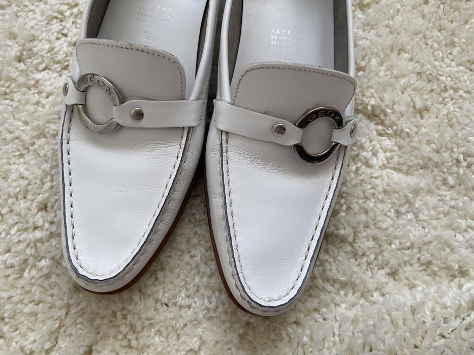 Мокасіни/туфлі  Geox білі