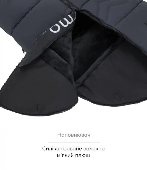 Теплий зимовий конверт Bair Alaska Thermo для колясок та санчат