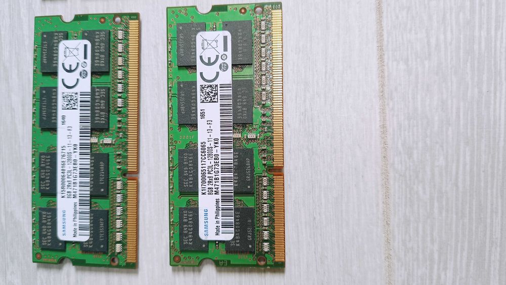 SODIMM Оперативная память 8gb SAMSUNG DDR3-1600 PC3-12800 1.35/1.5v
