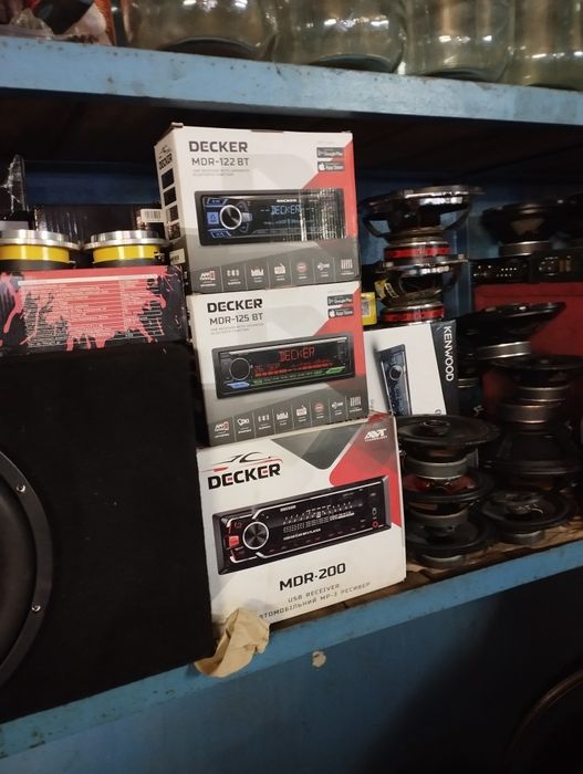 Продам магнитолу Decker mdr 200bt