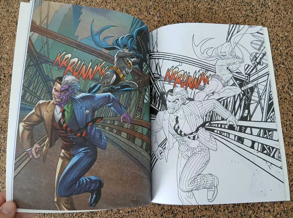 3 Batman Colouring Books