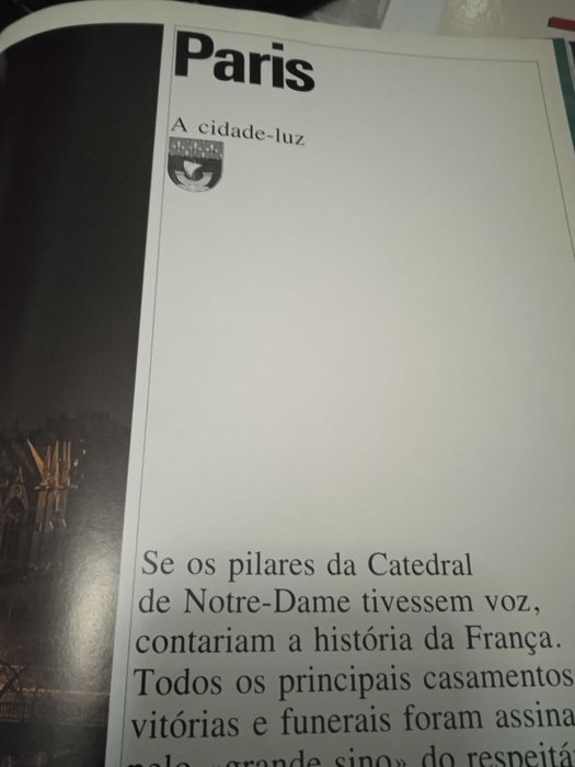 Livro com lindas fotos