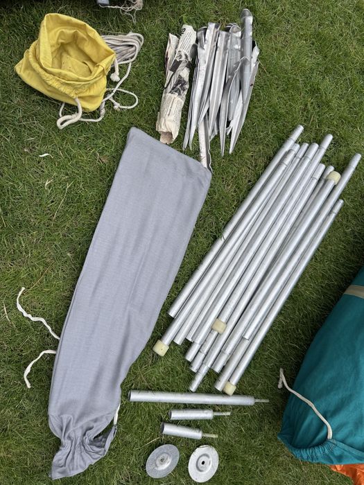 Namiot WARTA 3 osobowy Legionowo PRL doskonały stan rok 1974 oryginał!