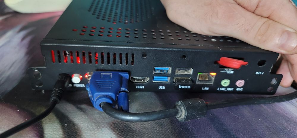 Міні ПК для навчання: intel i5 8gb ram 128ssd+2t ssd