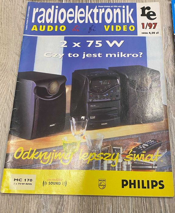 Czasopismo. Radioelektronik. 2 egz. 1/97, 11/90.