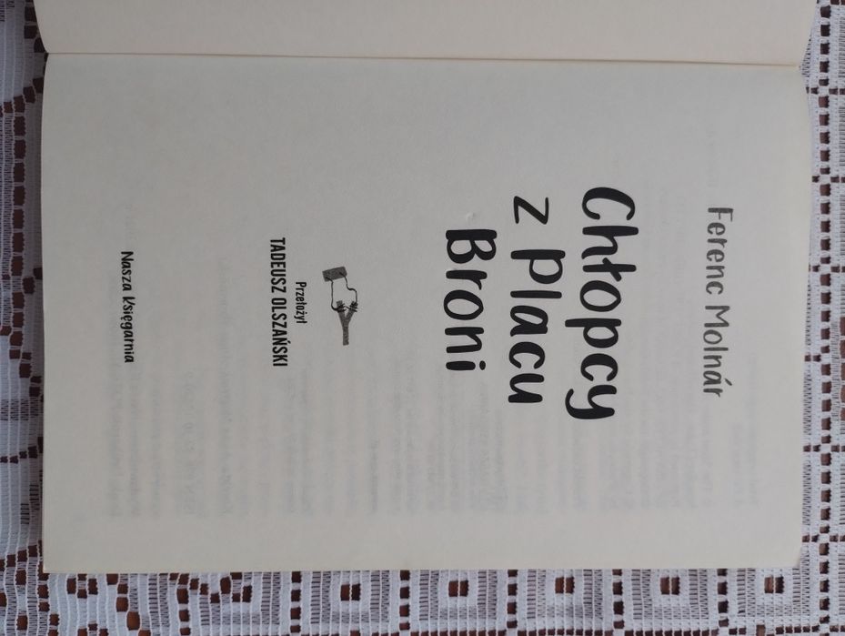 Lektura Chłopcy z Placu Broni