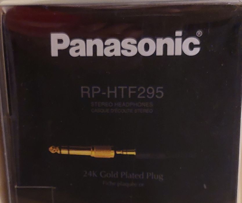 Повнорозмірні провідні навушники-гарнітура Panasonic RP-HTF295E-K 5m