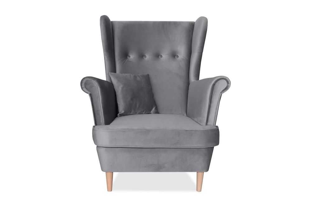 Fotel Uszak Od Ręki Promocja Welur