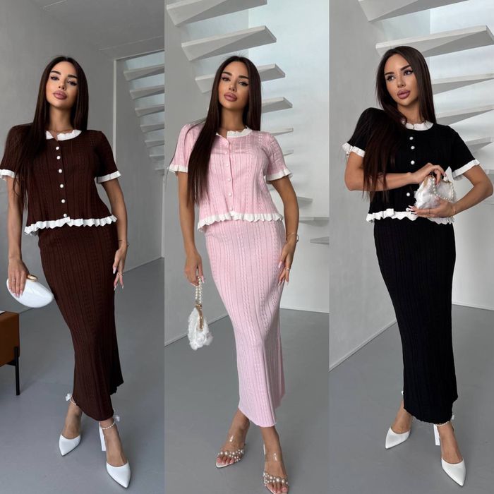 Женский костюм в стиле Old money премиум качество Жіночий костюм супер